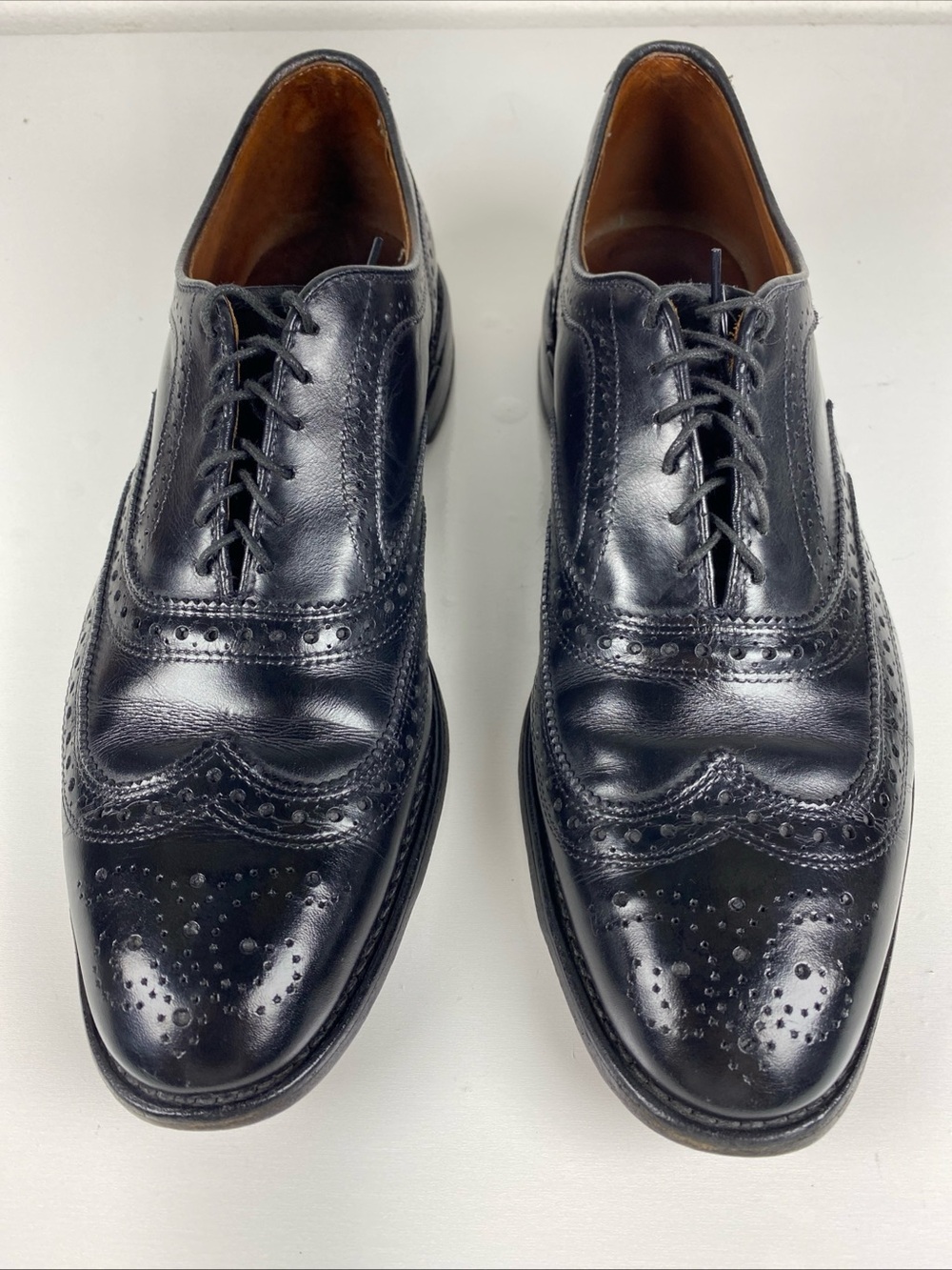 Allen Edmonds‎ McAllister 6205 Men’s Black 9.5D  Oxford Dress Shoes USA